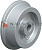 Заготовка колеса (В285 (Е0181)) сталь 65Г (D887мм, H172мм) в Якутске цена